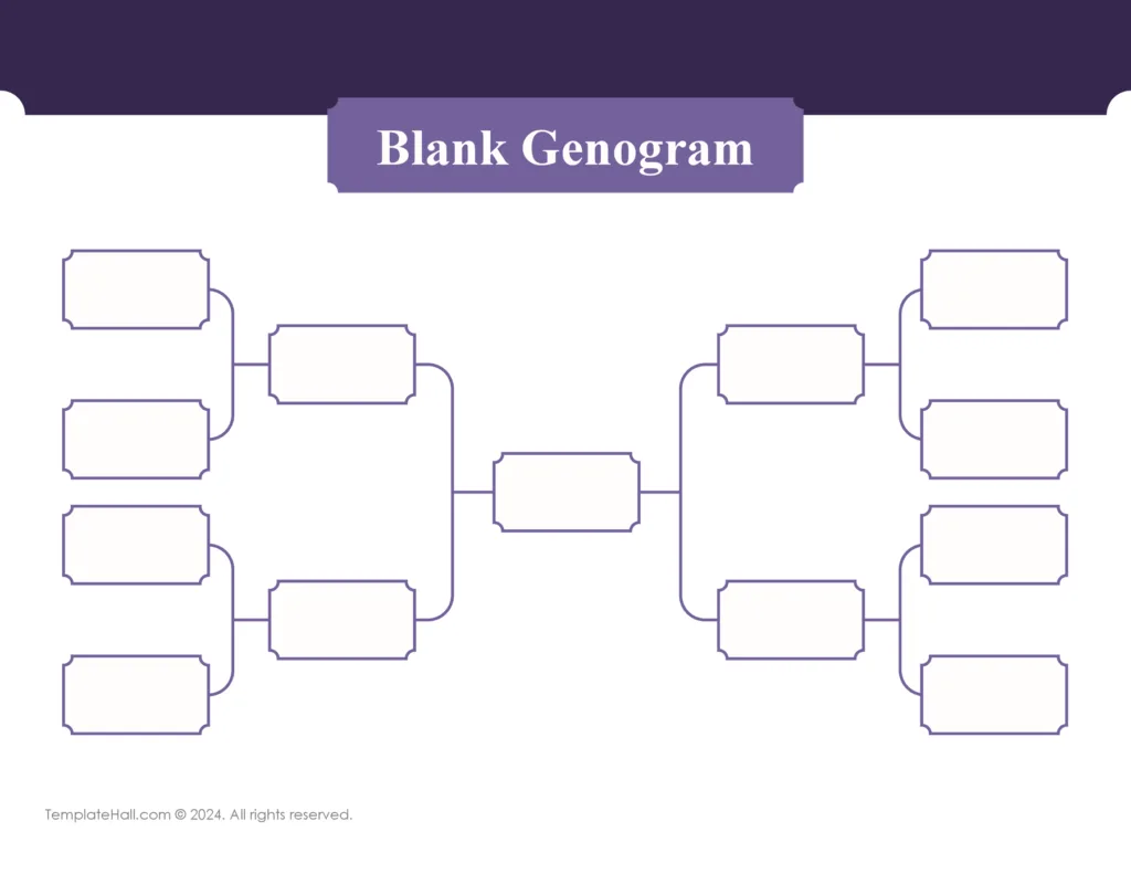 Download Blank Genogram Template 05