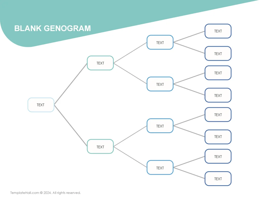 Free Blank Genogram Template 06 MS Word Format