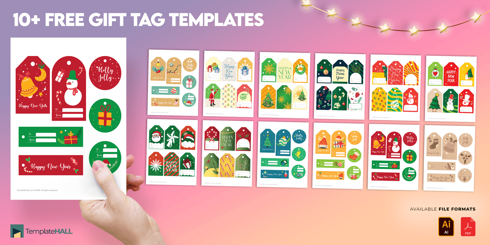 Free Gift Tag Template