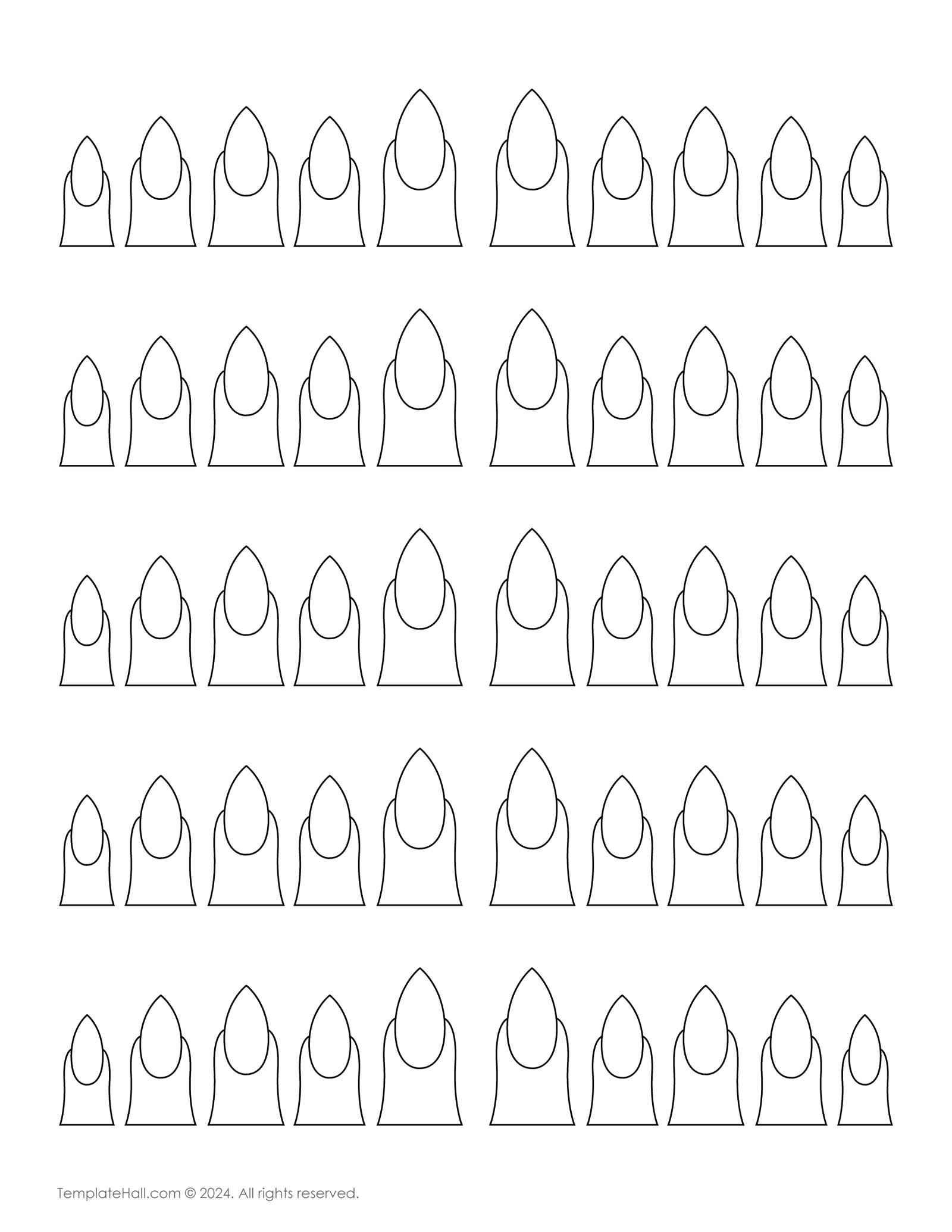 86  Free Nail Templates PDF Word G Docs AI